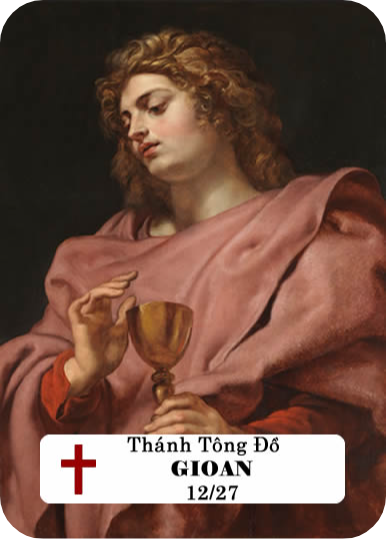 Saint Gioan John Apostle