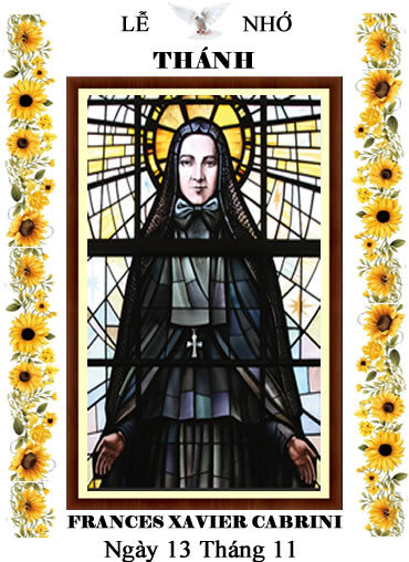 Saint FRANCES XAVIER CABRINI